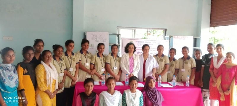 Breastfeeding Week Celebration at Grampanchayat, Shirgaon